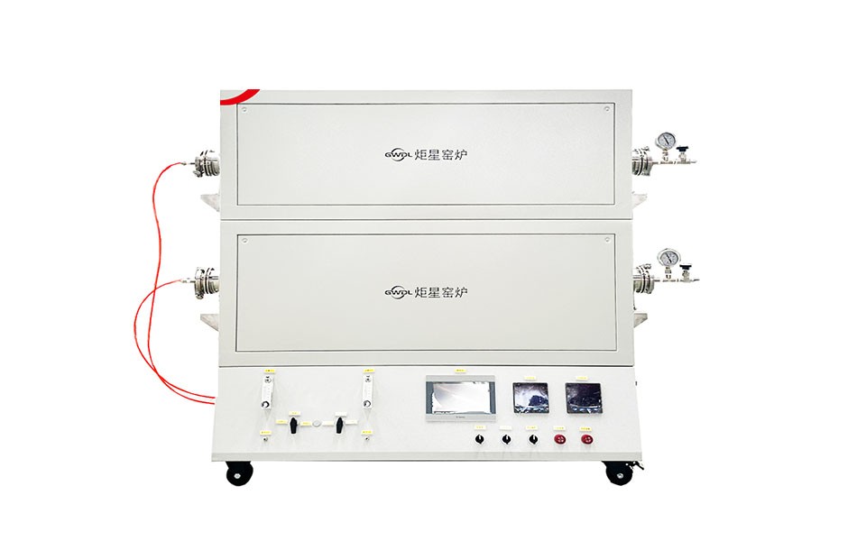 雙氣爐雙管擴(kuò)散爐，雙爐管管式爐